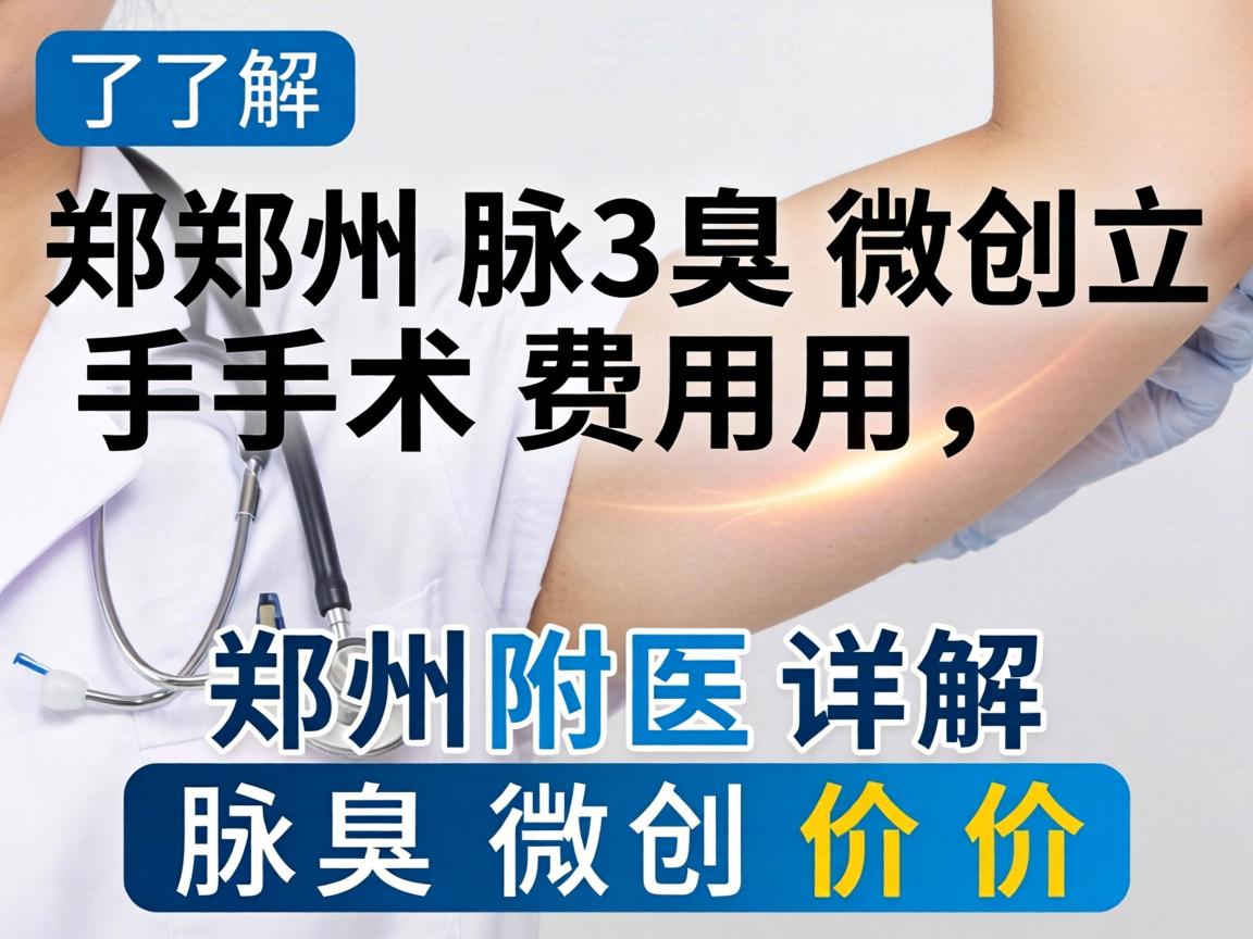 了解郑州腋臭微创手术费用，郑州附医详解腋臭微创价格