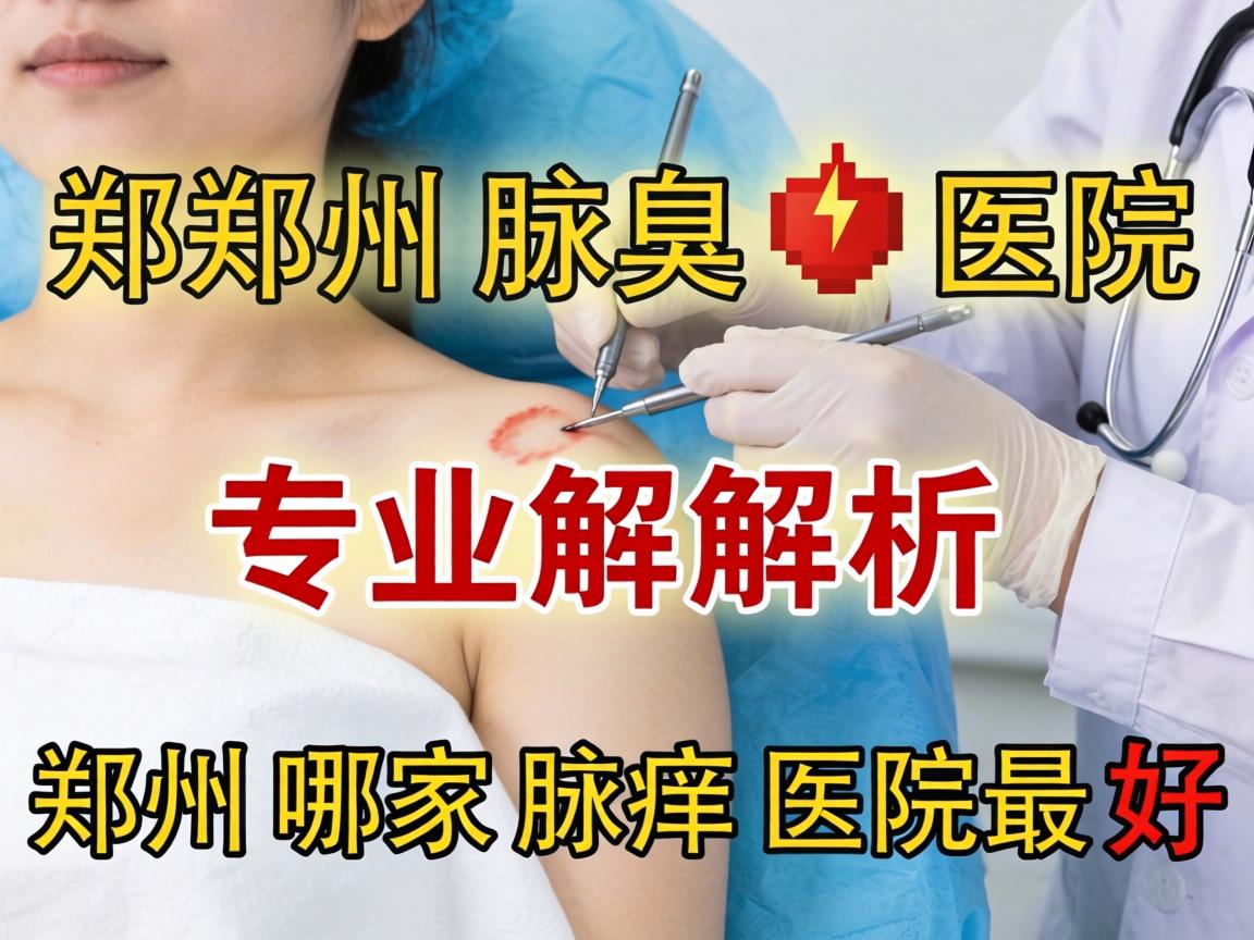 郑州腋臭医院专业解析，郑州哪家腋臭医院最好