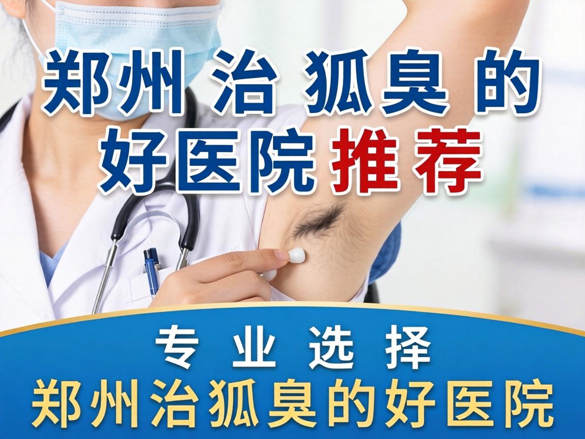 郑州治狐臭的好医院推荐，专业选择郑州治狐臭的好医院