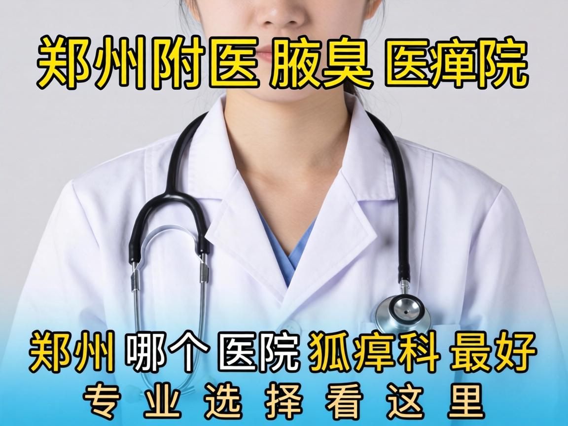 郑州附医腋臭医院解析，郑州哪个医院狐臭科最好，专业选择看这里