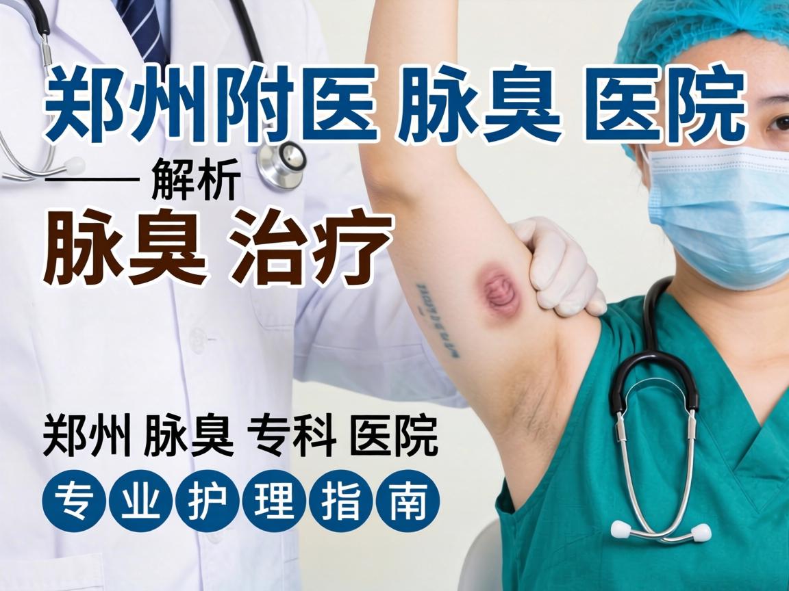 郑州附医腋臭医院解析腋臭治疗，郑州腋臭专科医院的专业护理指南