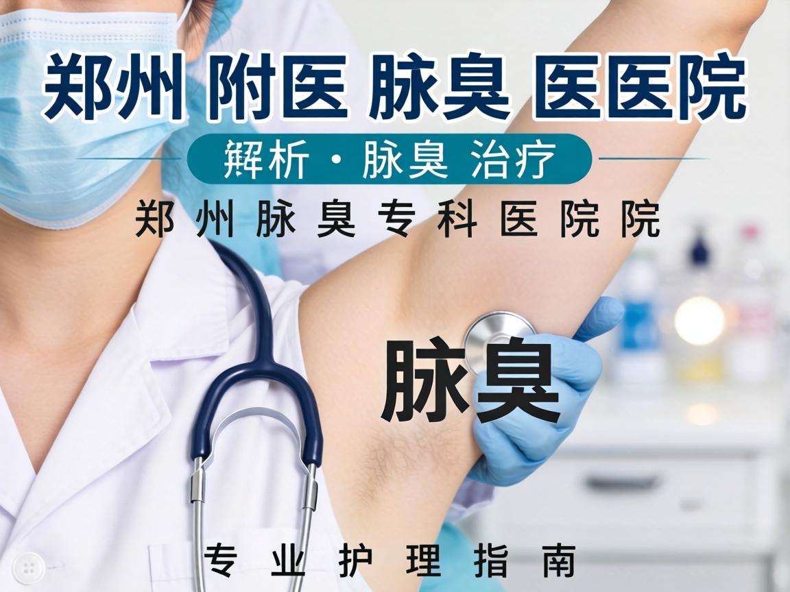 郑州附医腋臭医院解析腋臭治疗，郑州腋臭专科医院的专业护理指南