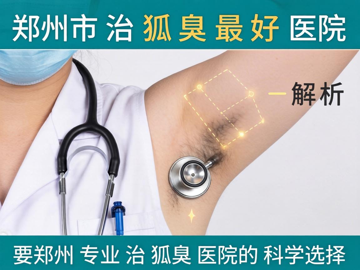郑州市治狐臭最好医院解析，郑州专业治狐臭医院的科学选择