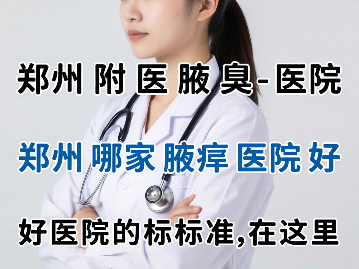 郑州附医腋臭医院解析，郑州哪家腋臭医院好，好医院的标准在这里
