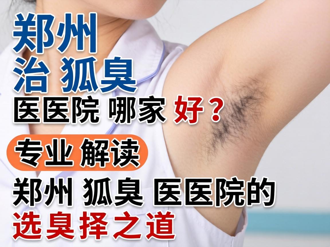 郑州治狐臭医院哪家好？专业解读郑州狐臭医院的选择之道