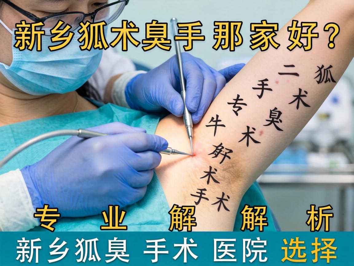 新乡狐臭手术那家好？专业解析新乡狐臭手术医院选择