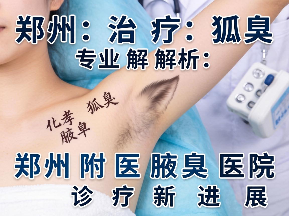 郑州治疗狐臭专业解析，郑州附医腋臭医院诊疗新进展