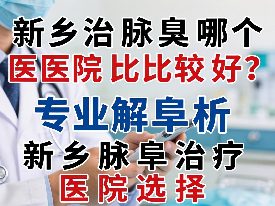 新乡治腋臭哪个医院比较好？专业解析新乡腋臭治疗医院选择