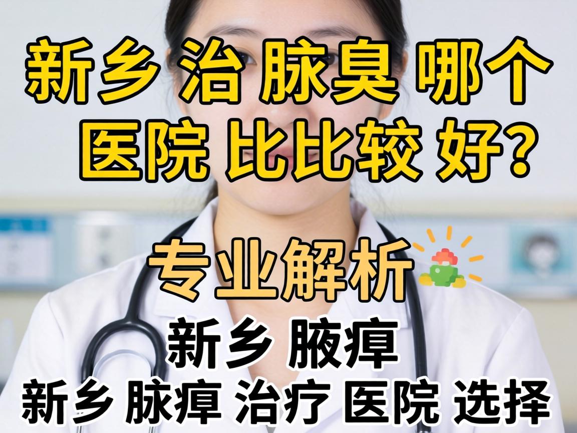 新乡治腋臭哪个医院比较好？专业解析新乡腋臭治疗医院选择