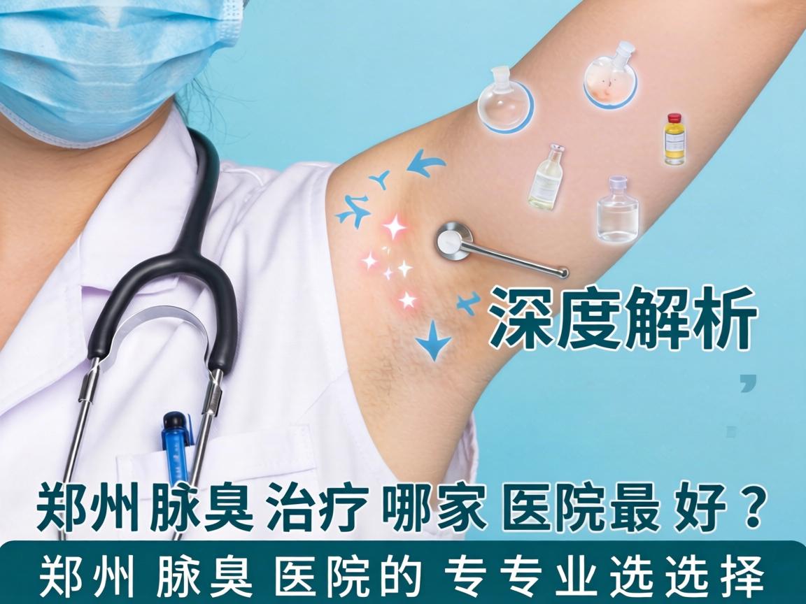 郑州腋臭治疗哪家医院最好？深度解析郑州腋臭医院的专业选择
