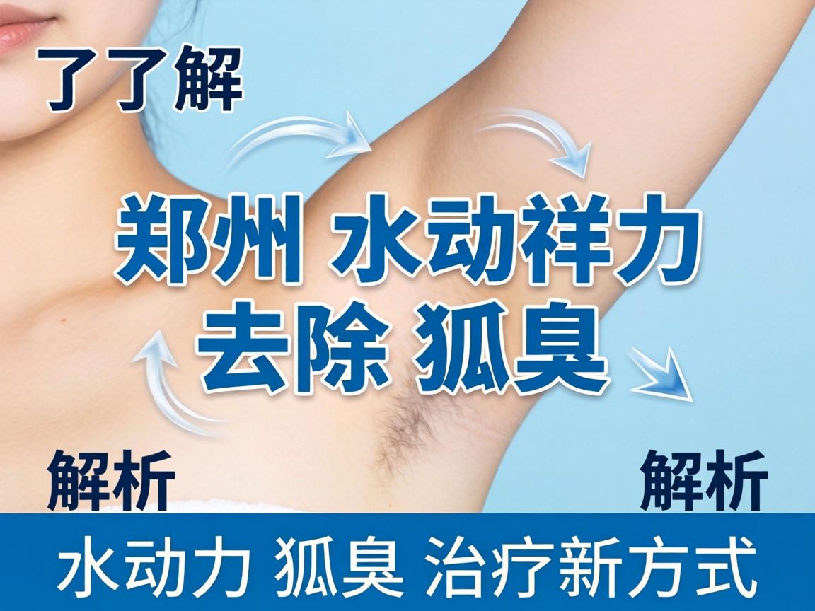 了解郑州水动力去除狐臭 解析水动力狐臭治疗新方式
