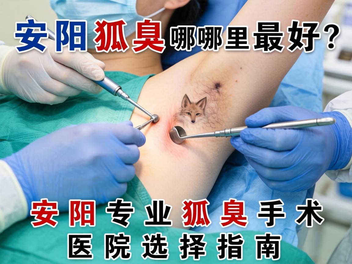 安阳狐臭手术哪里最好？安阳专业狐臭手术医院选择指南