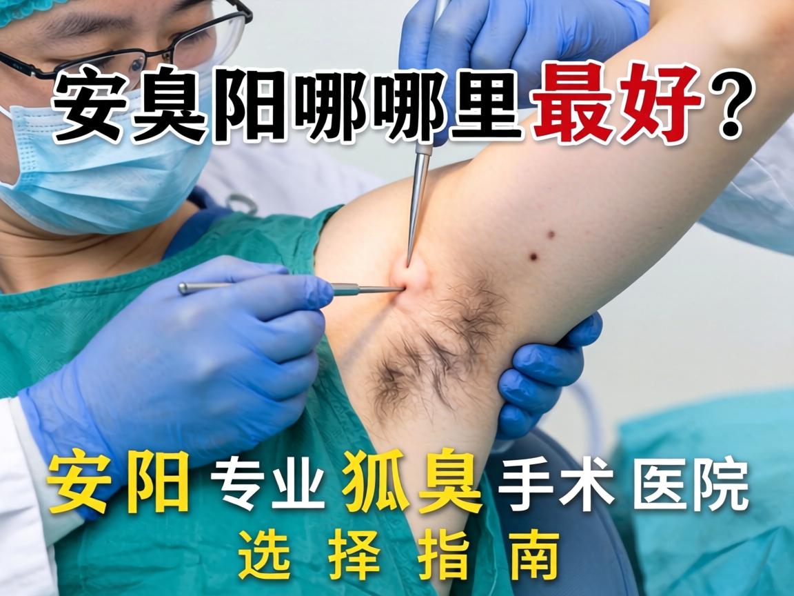 安阳狐臭手术哪里最好？安阳专业狐臭手术医院选择指南