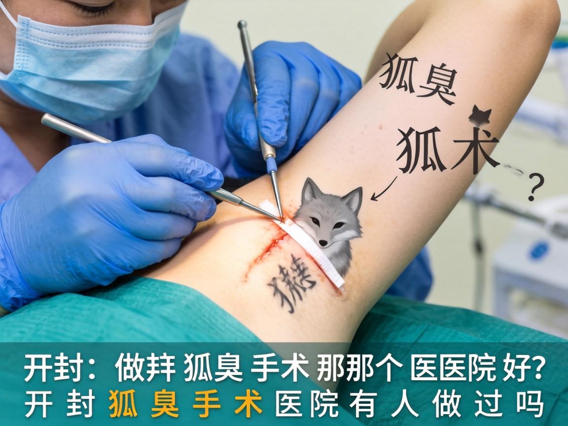 开封做狐臭手术那个医院好？开封狐臭手术医院有人做过吗？