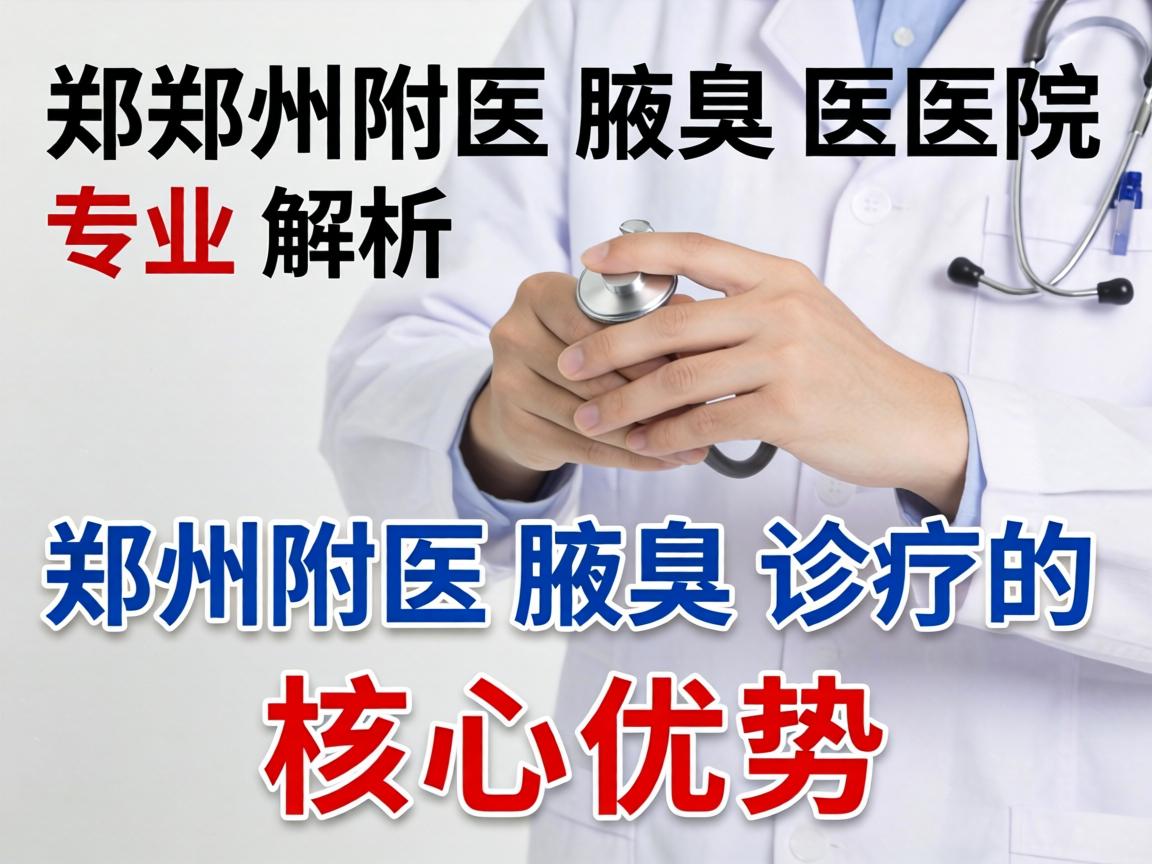 郑州附医腋臭医院专业解析，郑州附医腋臭诊疗的核心优势