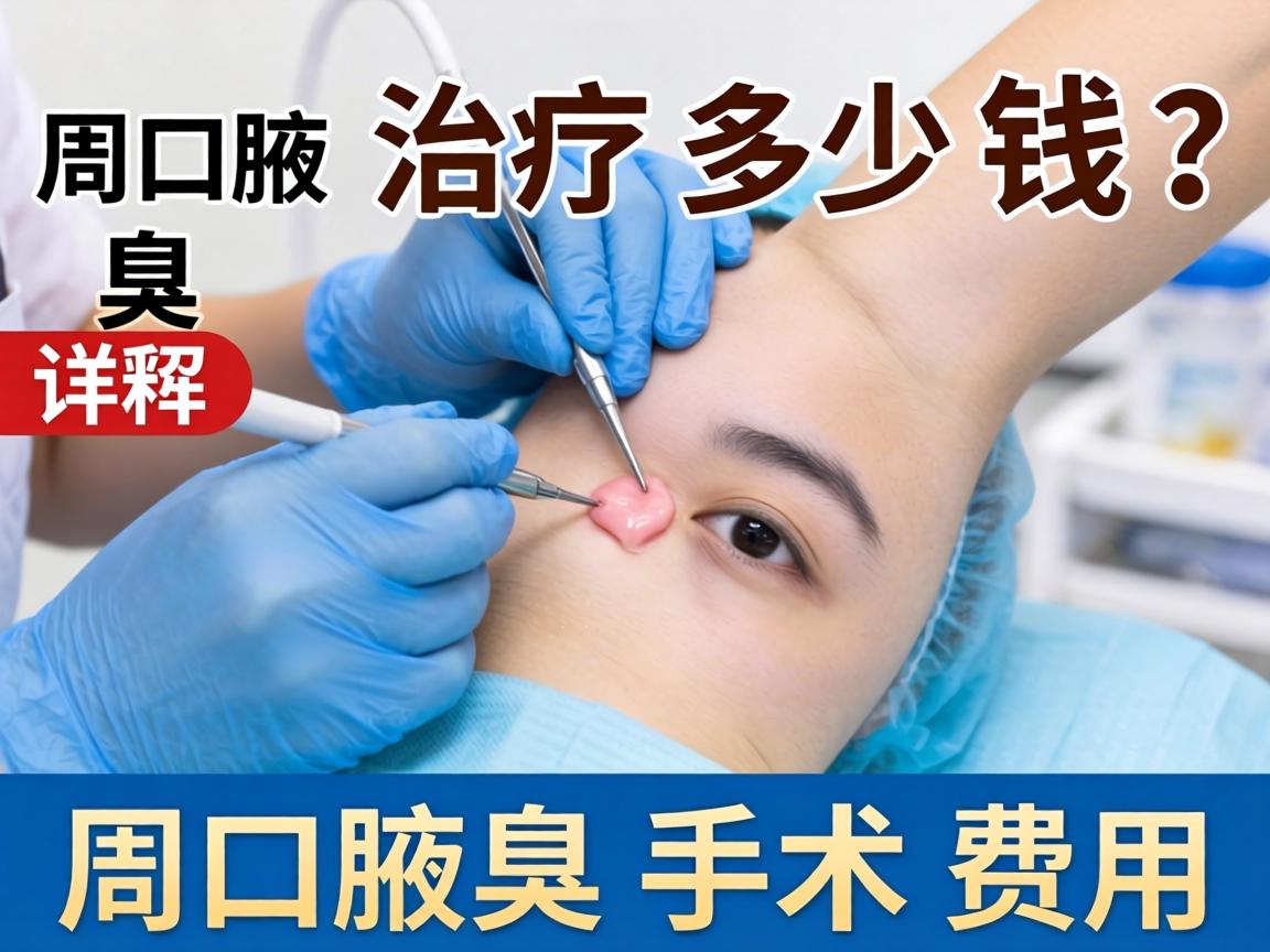 周口腋臭治疗多少钱？详解周口腋臭手术费用