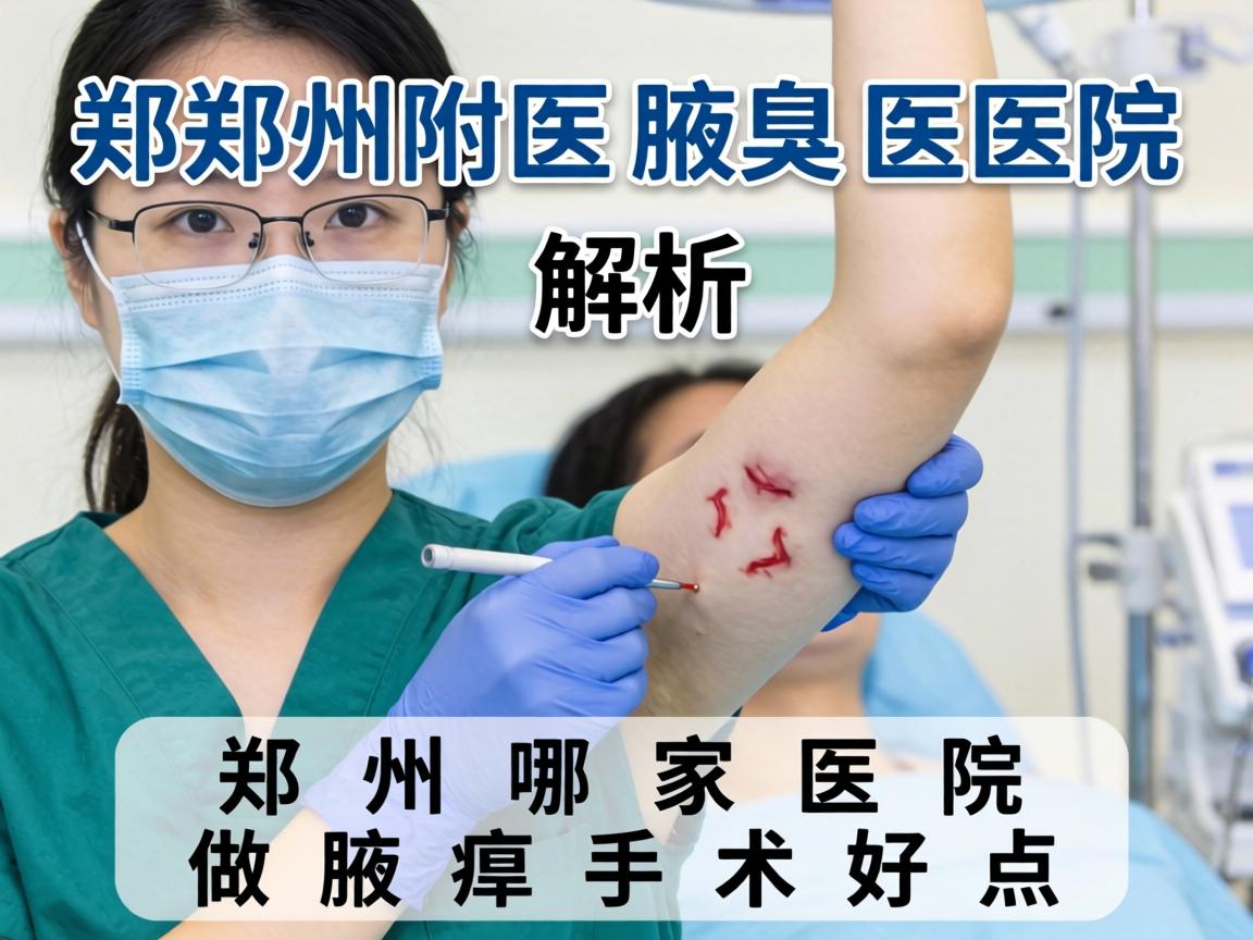 郑州附医腋臭医院解析，郑州哪家医院做腋臭手术好点