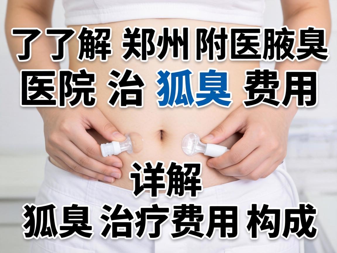 了解郑州附医腋臭医院治狐臭费用，详解狐臭治疗费用构成