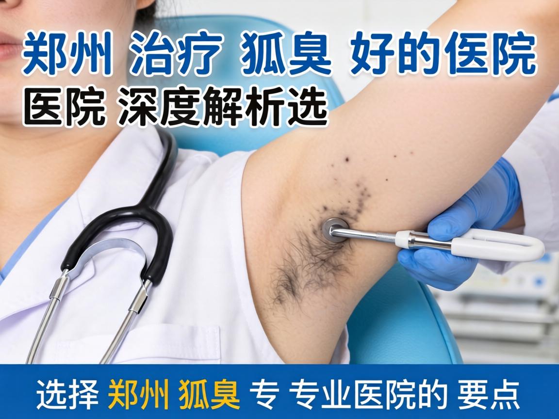 郑州治疗狐臭好的医院深度解析，选择郑州狐臭专业医院的要点