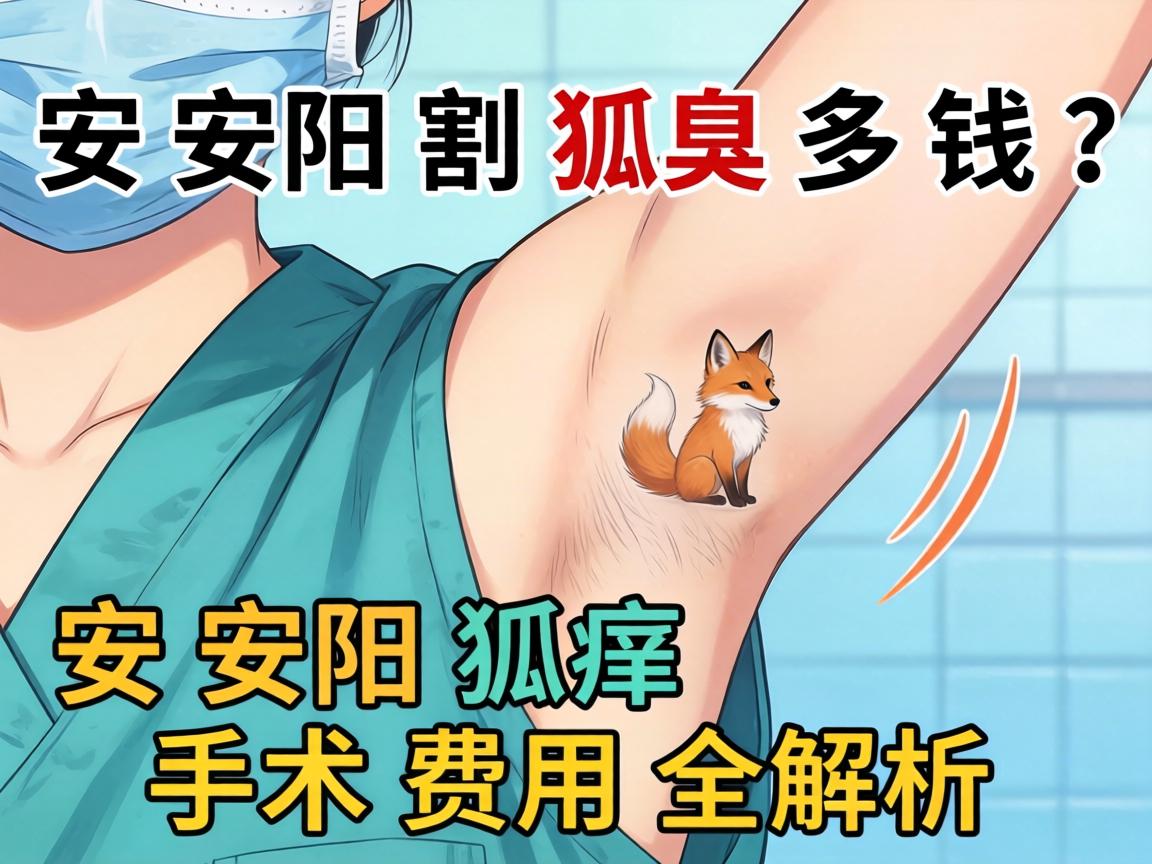 安阳割狐臭多钱？安阳狐臭手术费用全解析