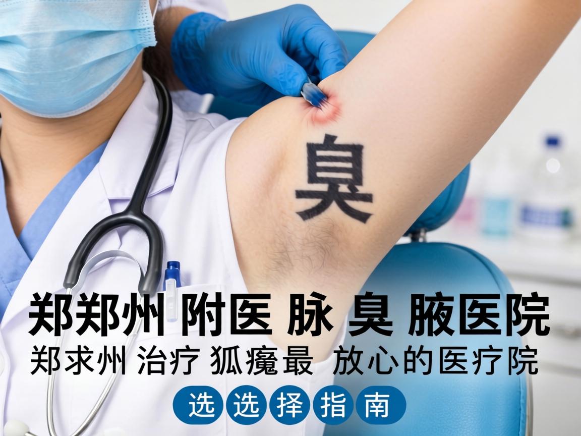 郑州附医腋臭医院，郑州治疗狐臭最放心的医院选择指南