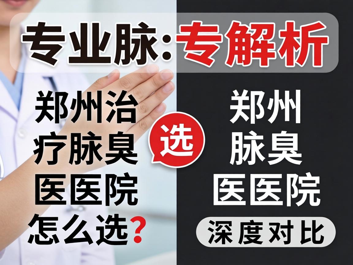 专业解析，郑州治疗腋臭医院怎么选？郑州腋臭医院深度对比
