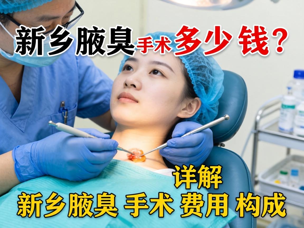 新乡腋臭手术多少钱？详解新乡腋臭手术费用构成