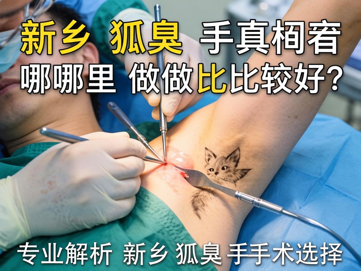 新乡狐臭手术哪里做比较好？专业解析新乡狐臭手术选择