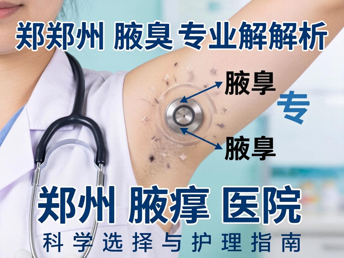 郑州腋臭医院专业解析，郑州腋臭医院的科学选择与护理指南