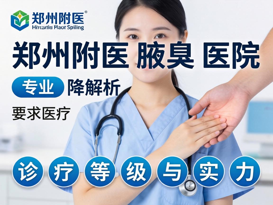 郑州附医腋臭医院专业解析，郑州附医腋臭医院诊疗等级与实力