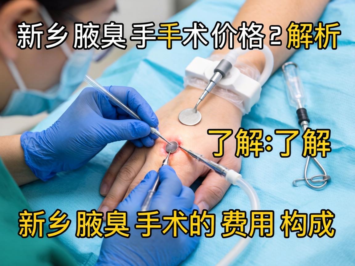 新乡腋臭手术价格解析，了解新乡腋臭手术的费用构成
