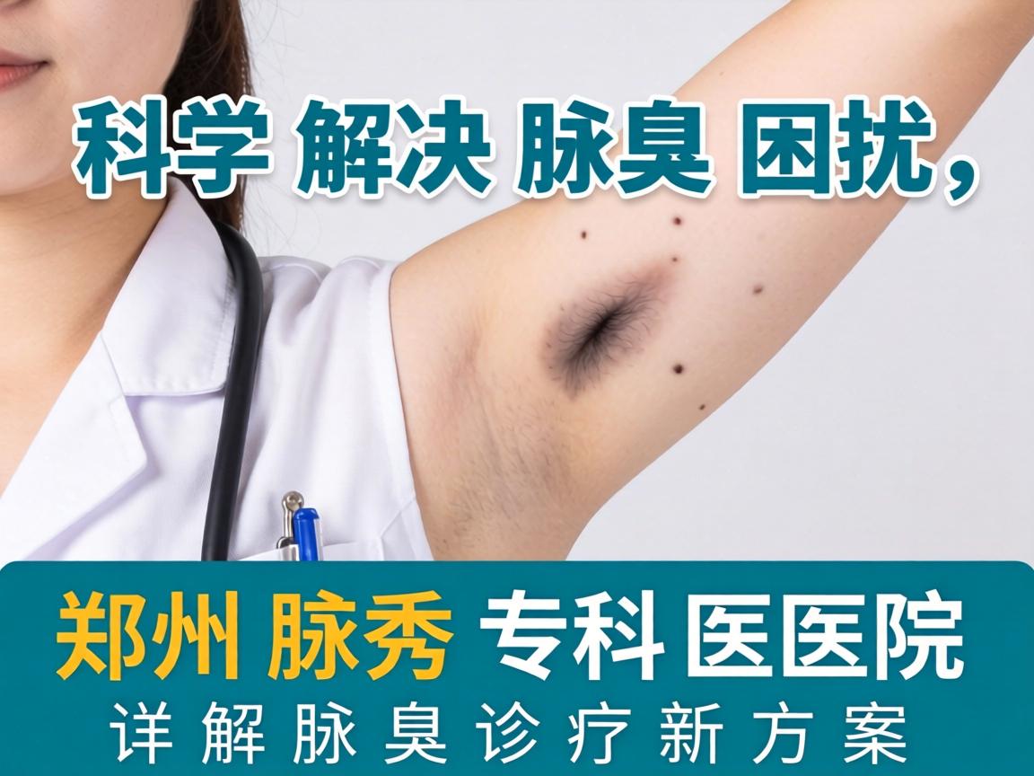 科学解决腋臭困扰，郑州腋秀专科医院详解腋臭诊疗新方案
