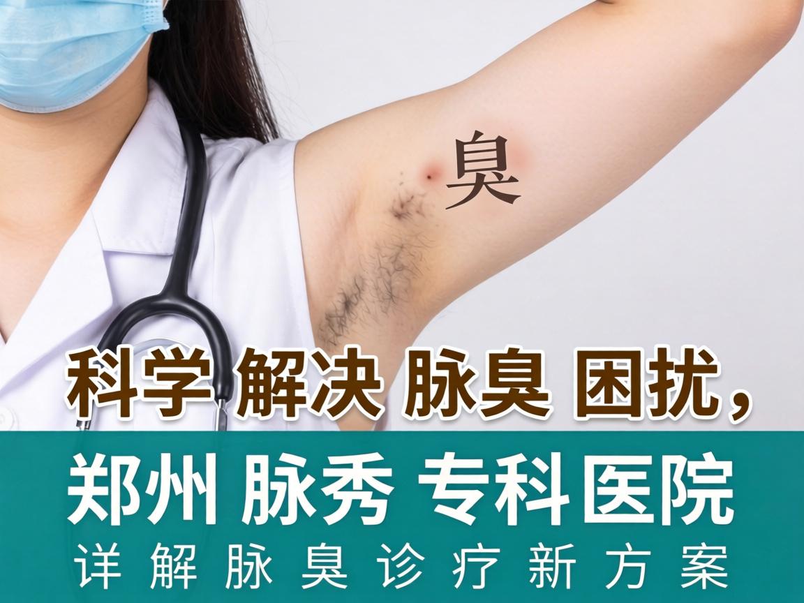 科学解决腋臭困扰，郑州腋秀专科医院详解腋臭诊疗新方案