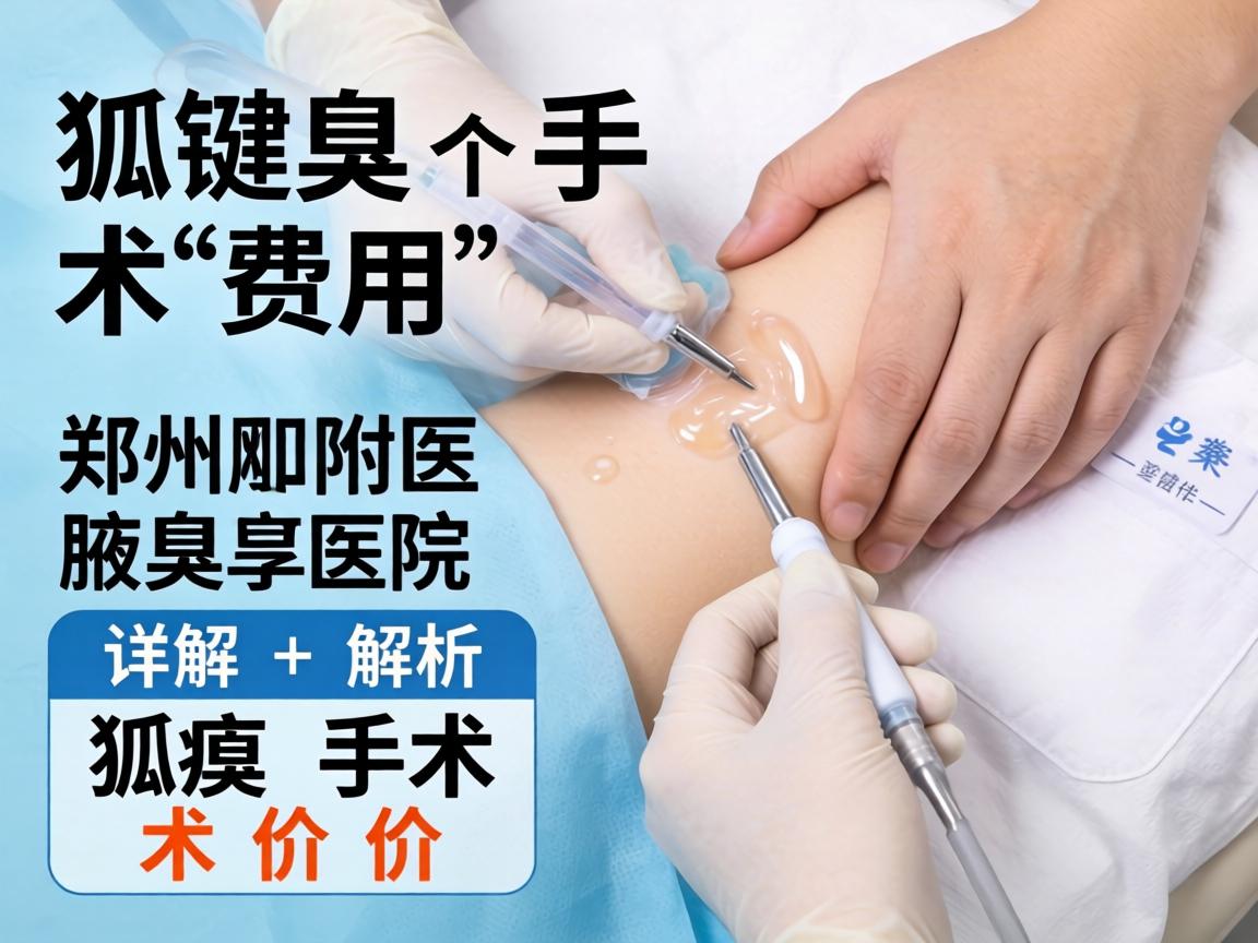狐臭手术费用解析，郑州附医腋臭医院详解狐臭手术价格