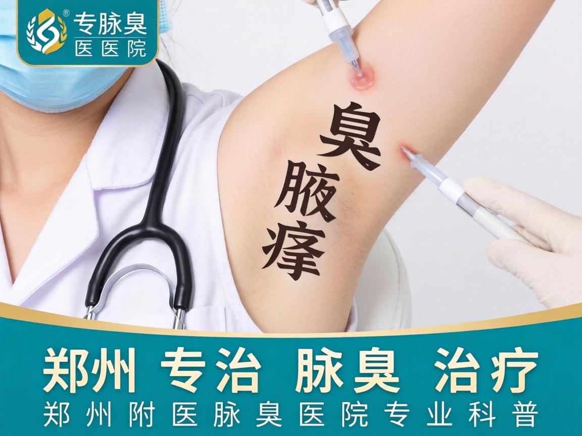 郑州专治腋臭医院解析腋臭治疗，郑州附医腋臭医院专业科普