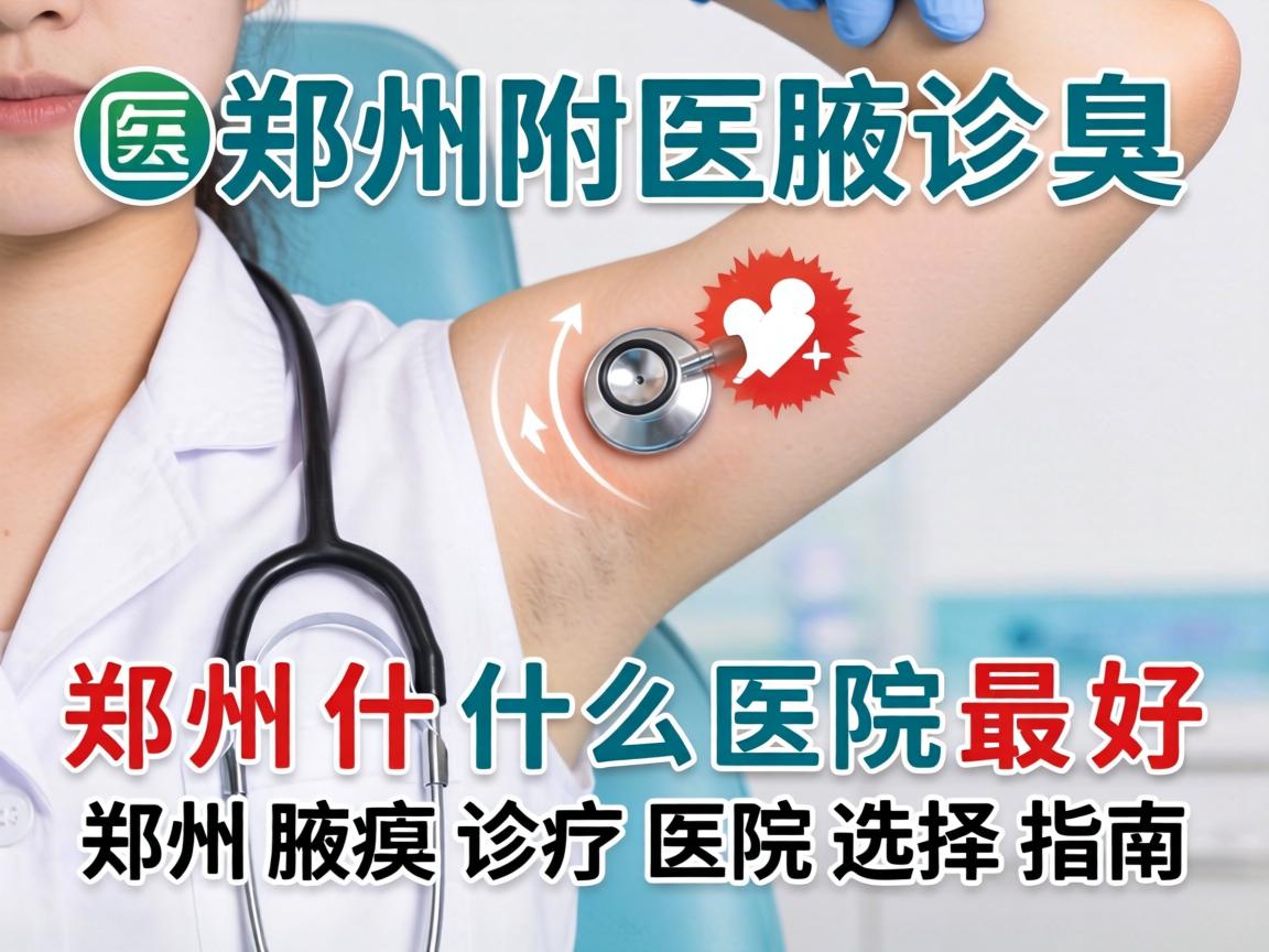 郑州附医腋臭医院解析，郑州什么医院最好，郑州腋臭诊疗医院选择指南