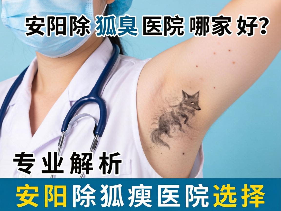 安阳除狐臭医院哪家好？专业解析安阳除狐臭医院选择