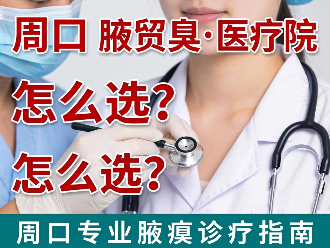 周口腋臭医院怎么选？周口专业腋臭诊疗指南