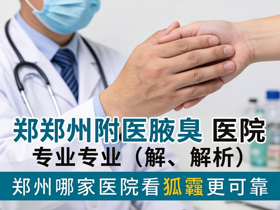 郑州附医腋臭医院专业解析，郑州哪家医院看狐臭更可靠