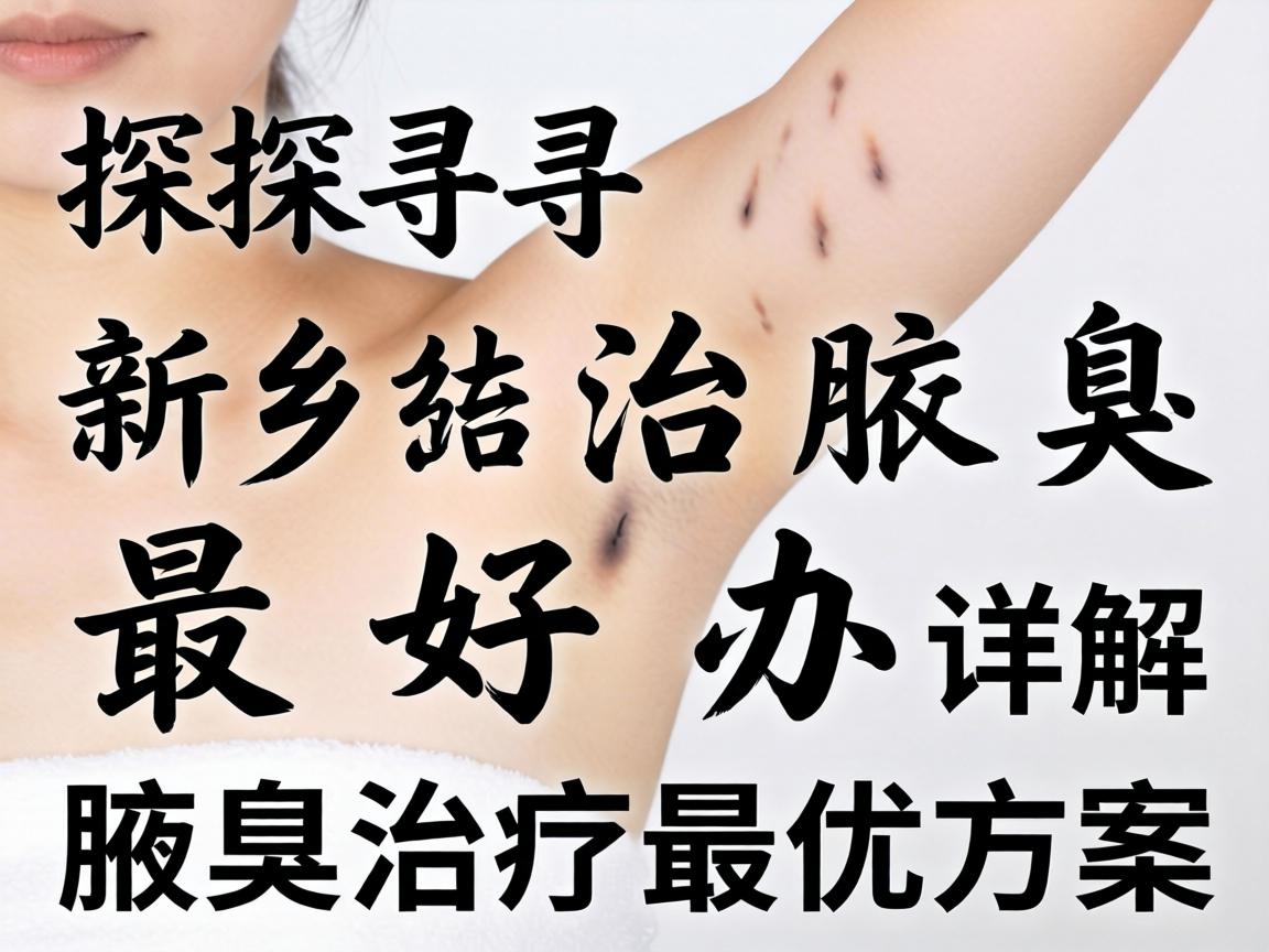 探寻新乡治腋臭最好办法，详解腋臭治疗最优方案