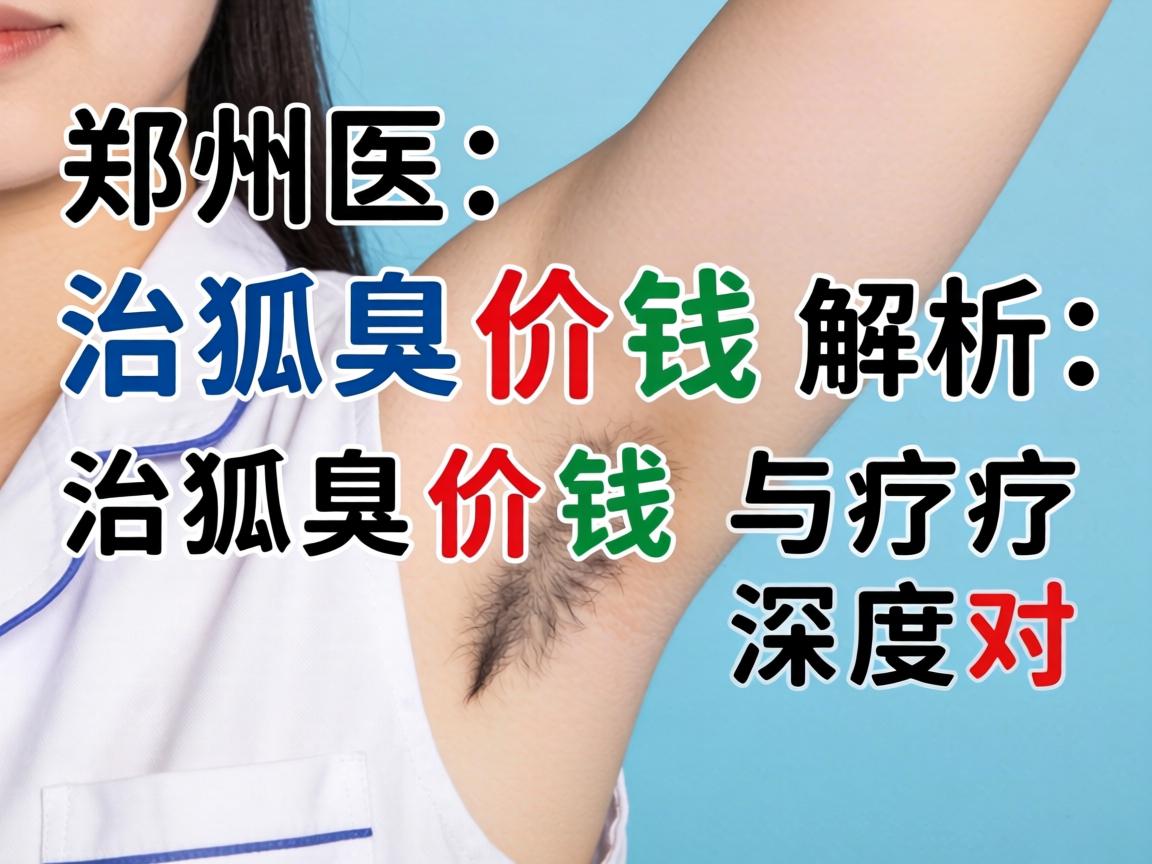 郑州治狐臭价钱解析，治狐臭价钱与疗效深度对比