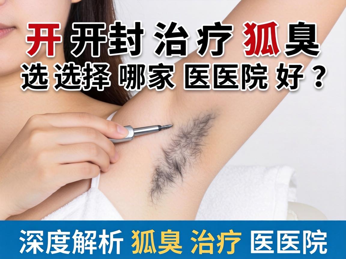 开封治疗狐臭选择哪家医院好？深度解析狐臭治疗医院