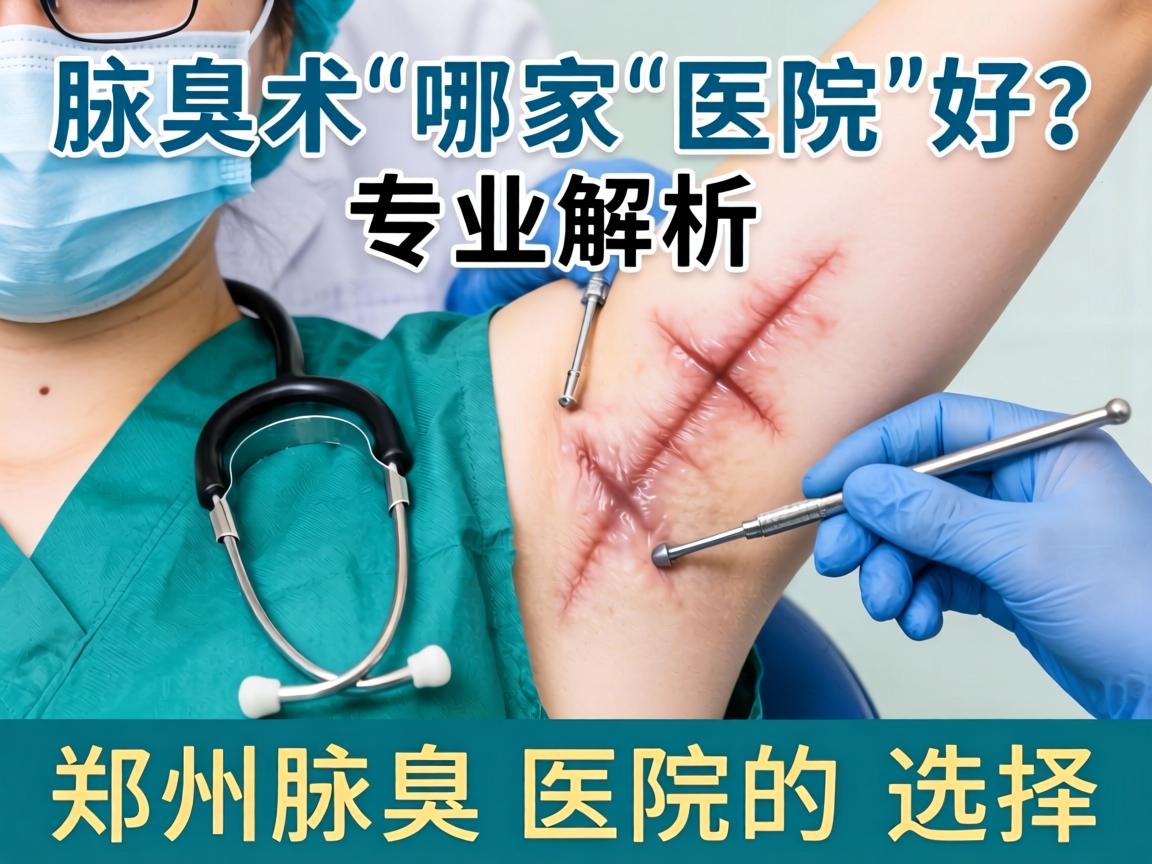 郑州腋臭手术哪家医院好？专业解析郑州腋臭医院的选择