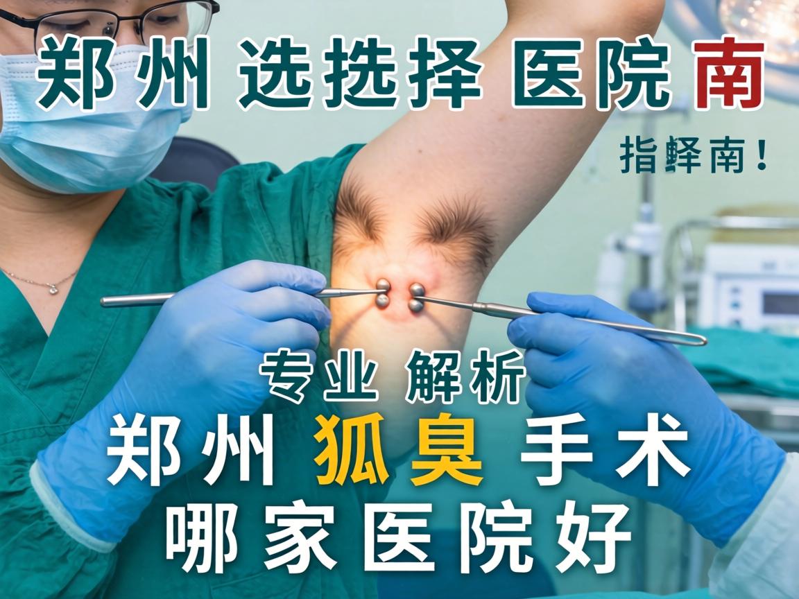 郑州狐臭手术医院选择指南，专业解析郑州狐臭手术哪家医院好