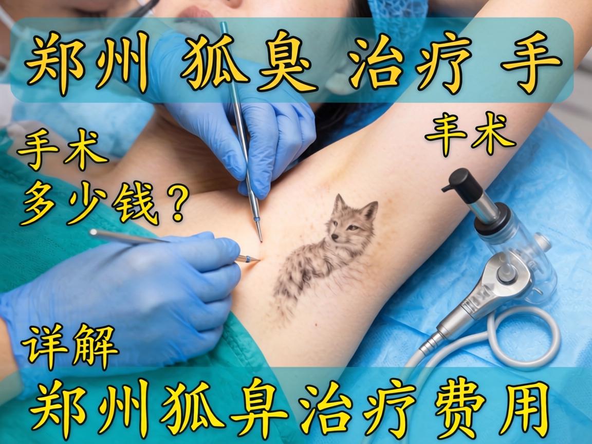 郑州狐臭治疗手术多少钱？详解郑州狐臭治疗费用