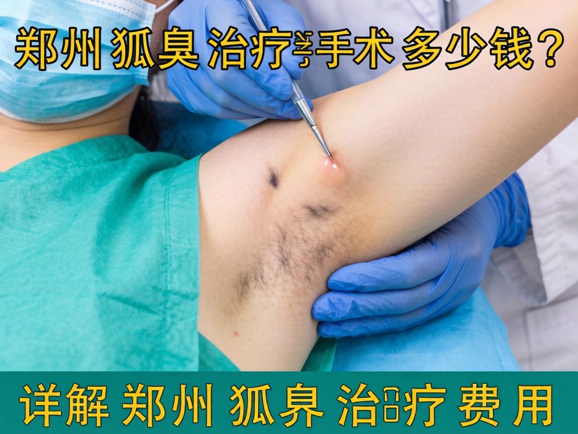 郑州狐臭治疗手术多少钱？详解郑州狐臭治疗费用