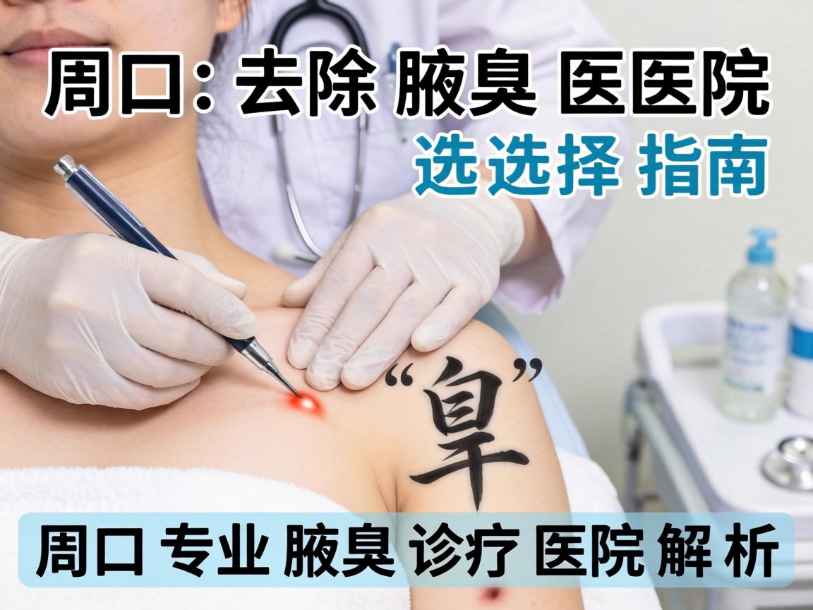 周口去除腋臭医院选择指南，周口专业腋臭诊疗医院解析