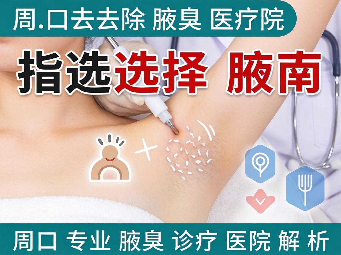 周口去除腋臭医院选择指南，周口专业腋臭诊疗医院解析