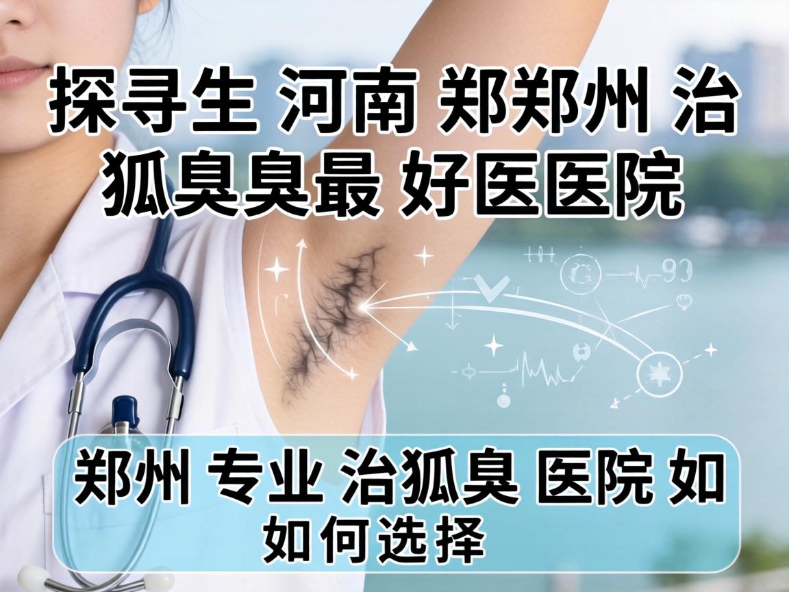 探寻河南郑州治狐臭最好医院，郑州专业治狐臭医院如何选择