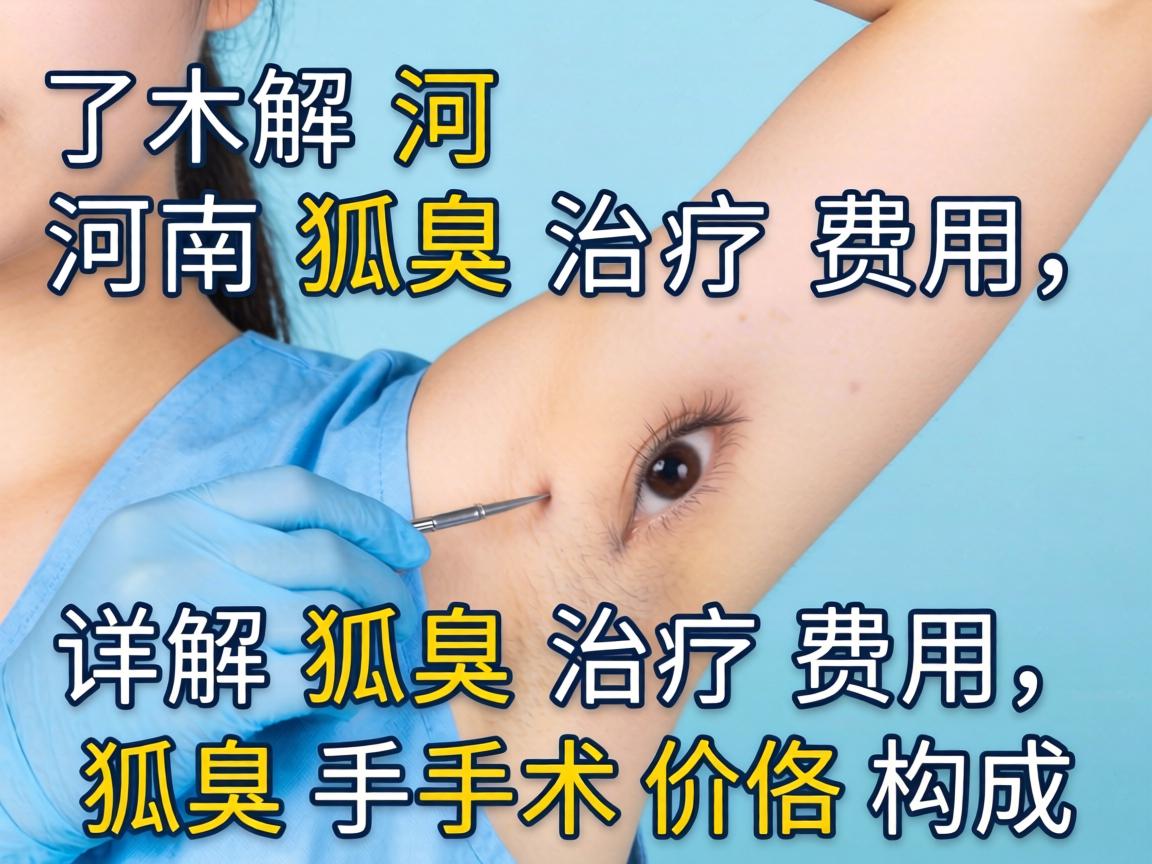了解河南狐臭治疗费用，详解狐臭手术价格构成